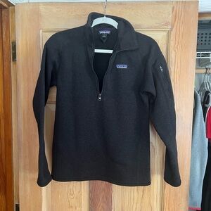 Patagonia Better Sweater size Small quarter zip
